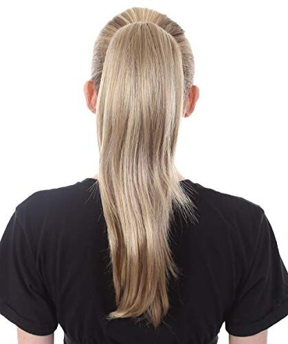 STYLISH Women’s Straight Auburn Ponytail Jaw Clip Extension  | Perfect for | Flame-retardant Synthetic Fiber