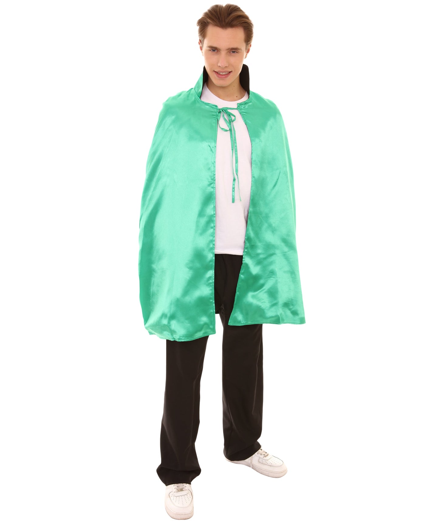 Green/Black Reversible Vampire Cape Costume