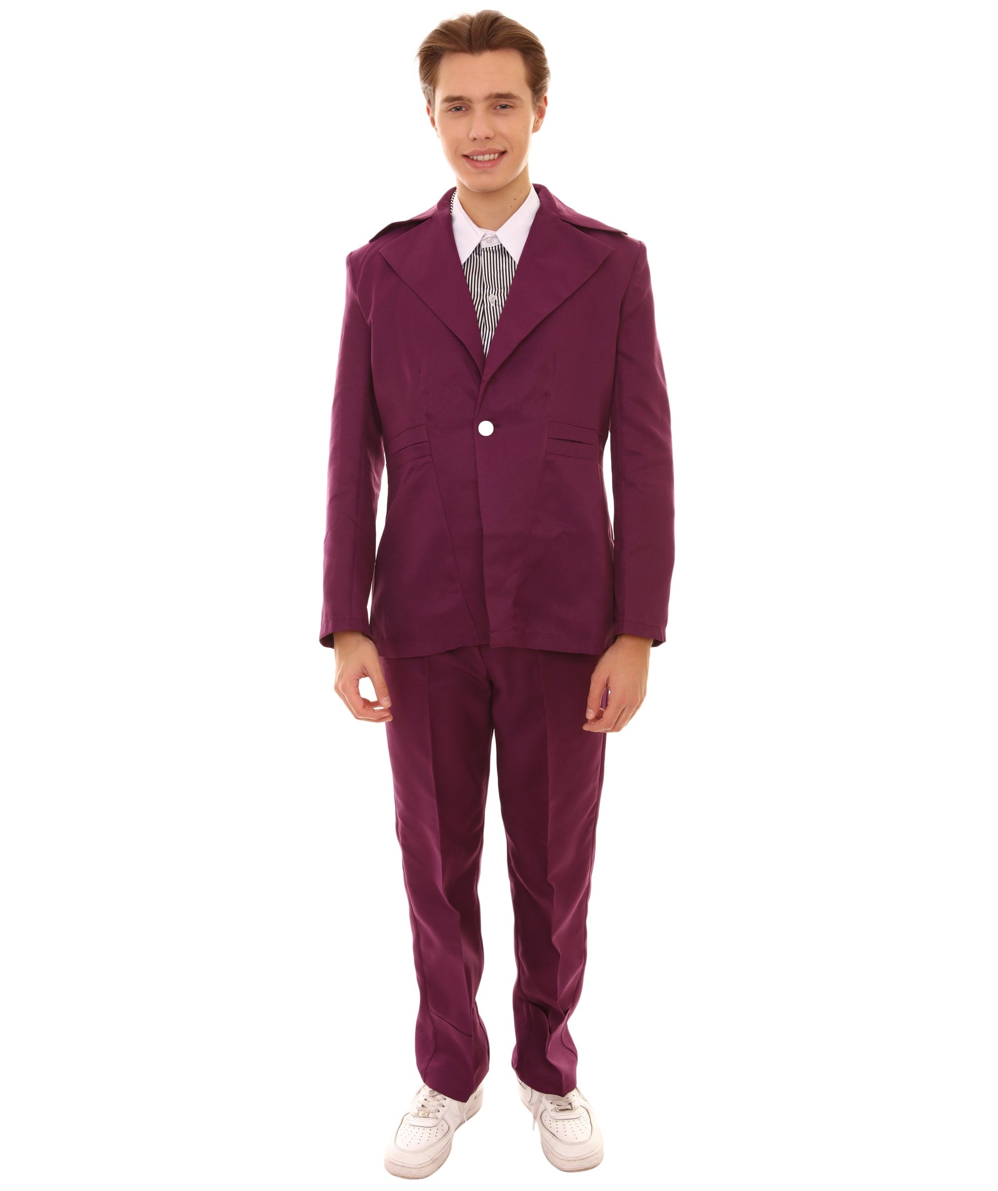 Light Purple halloween costume suit