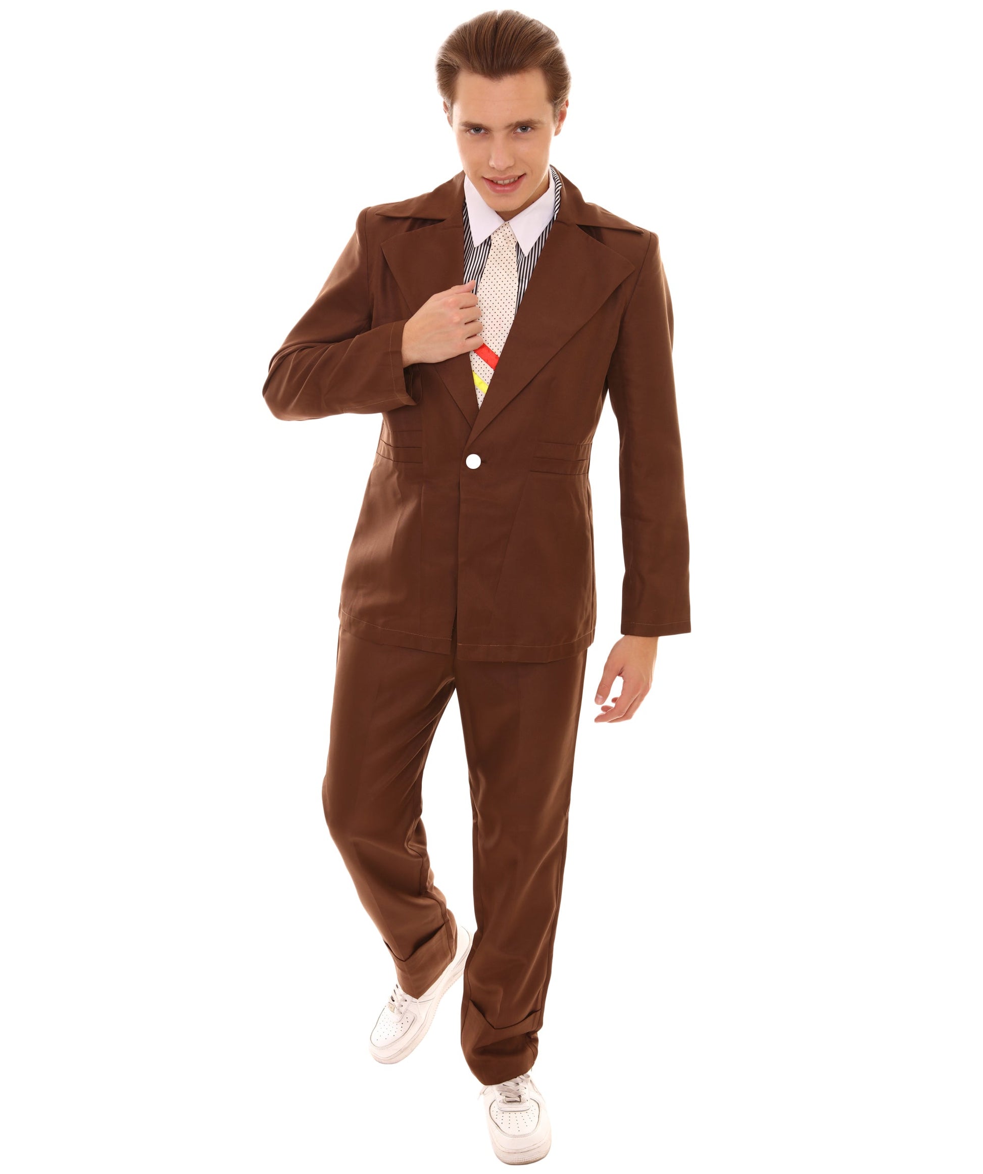 Brown halloween costume suit