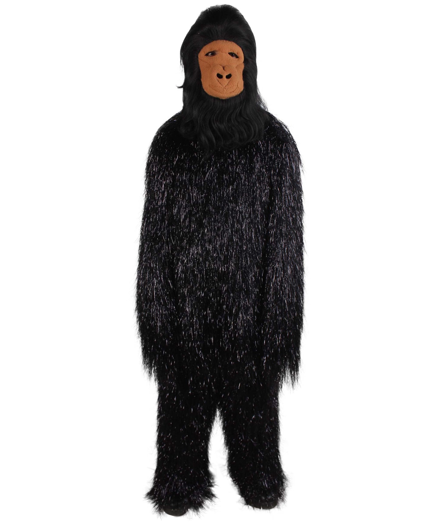 Black Ape Mask and Bodysuit Costume