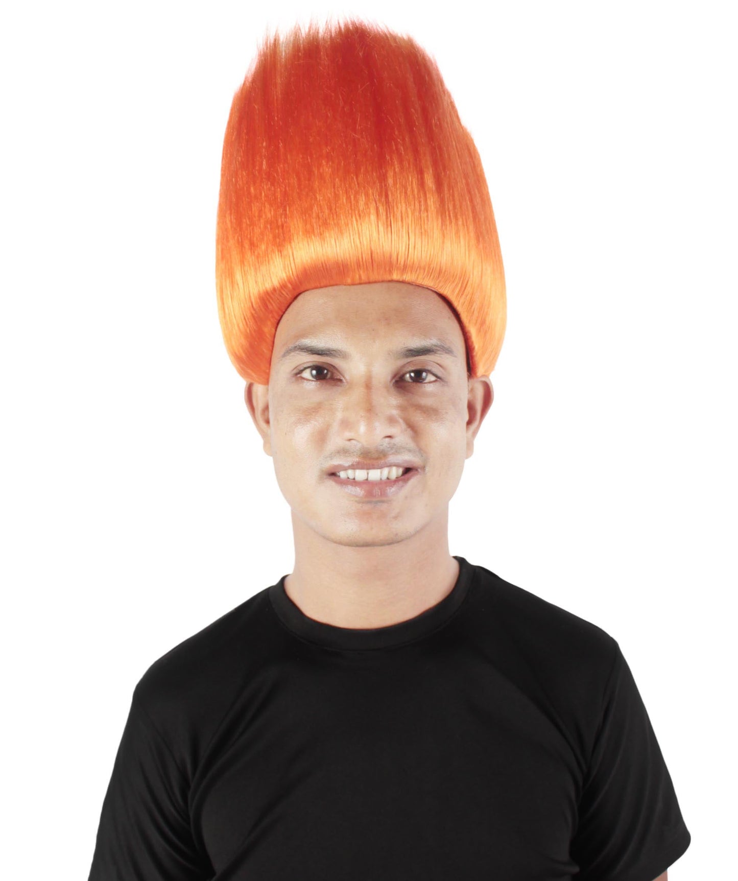 Adult Unisex Halloween Troll wig || Pumpkin