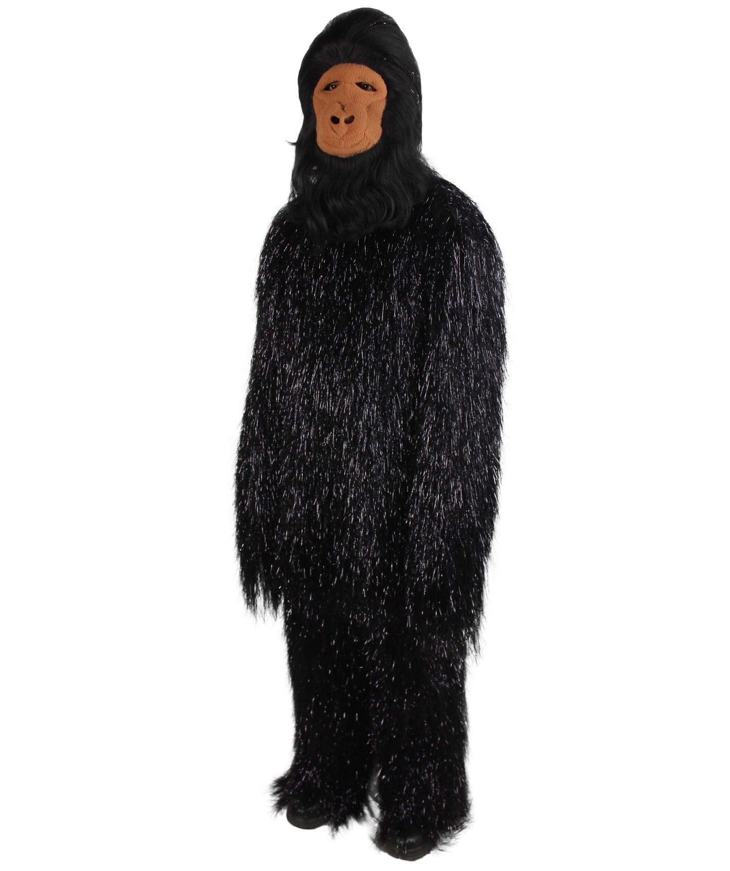 Black Ape Mask and Bodysuit Costume