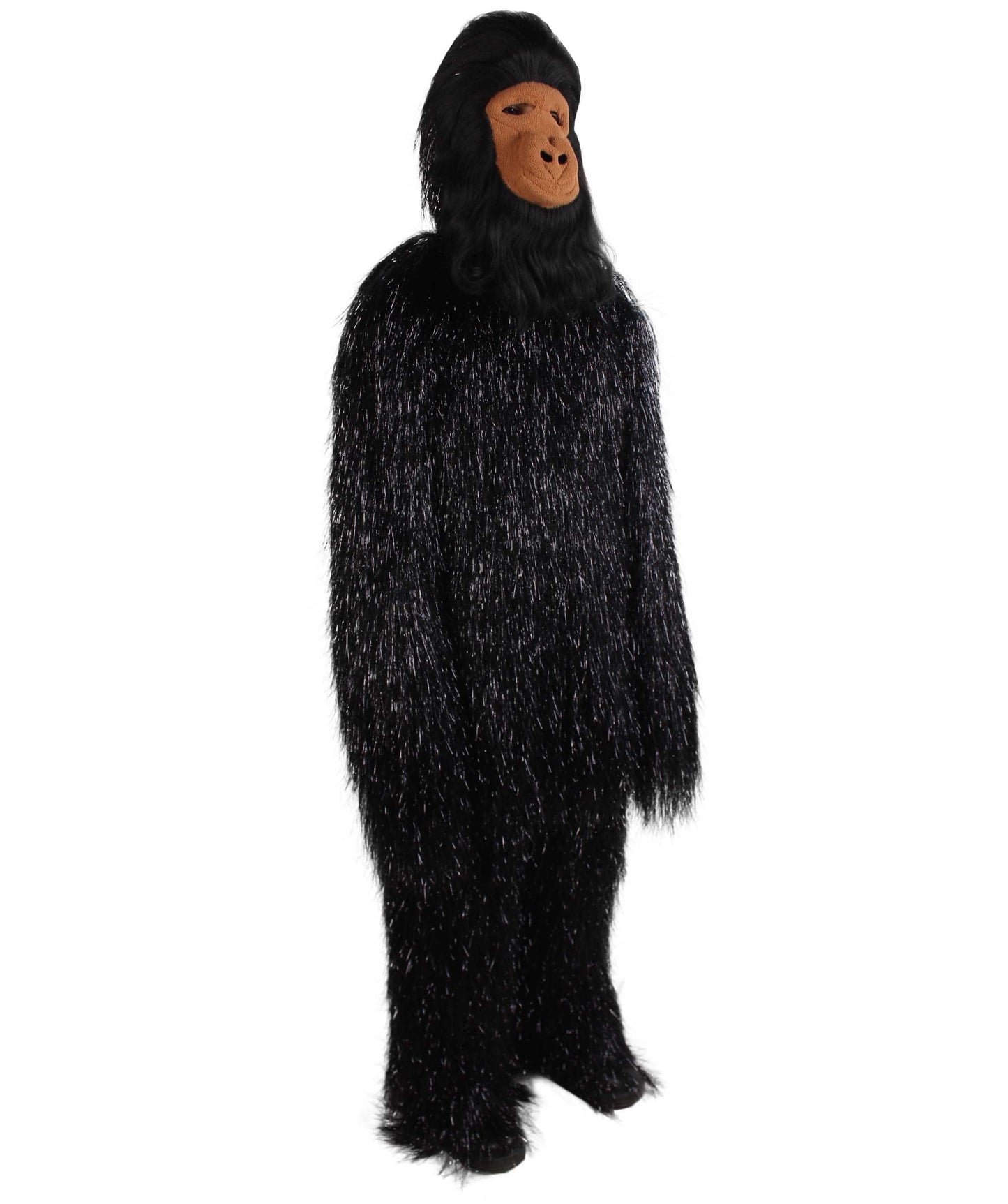 Black Ape Mask and Bodysuit Costume