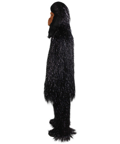 Black Ape Mask and Bodysuit Costume