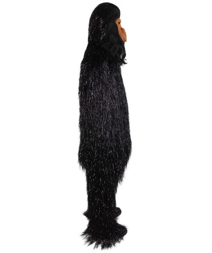 Black Ape Mask and Bodysuit Costume