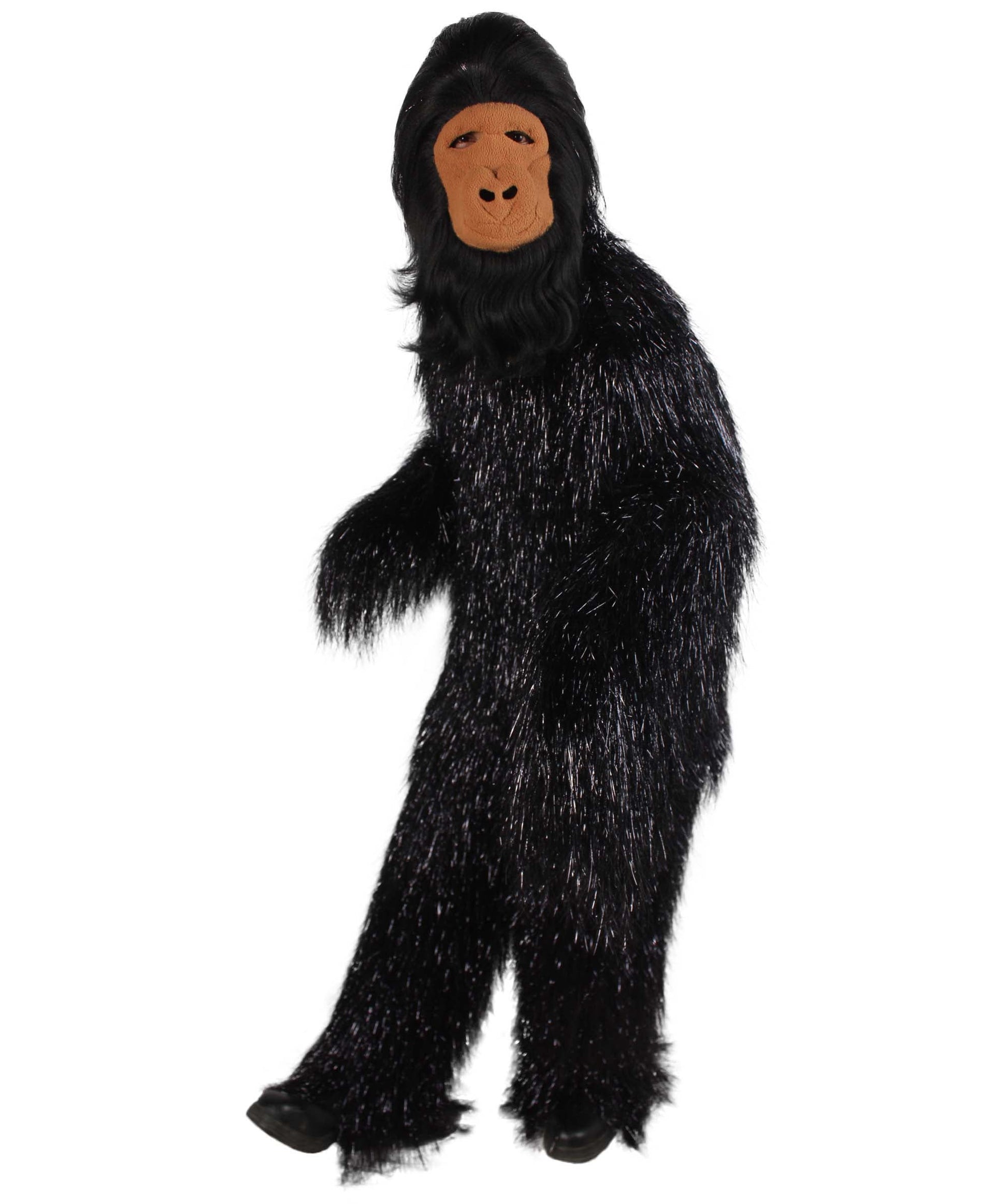 Black Ape Mask and Bodysuit Costume