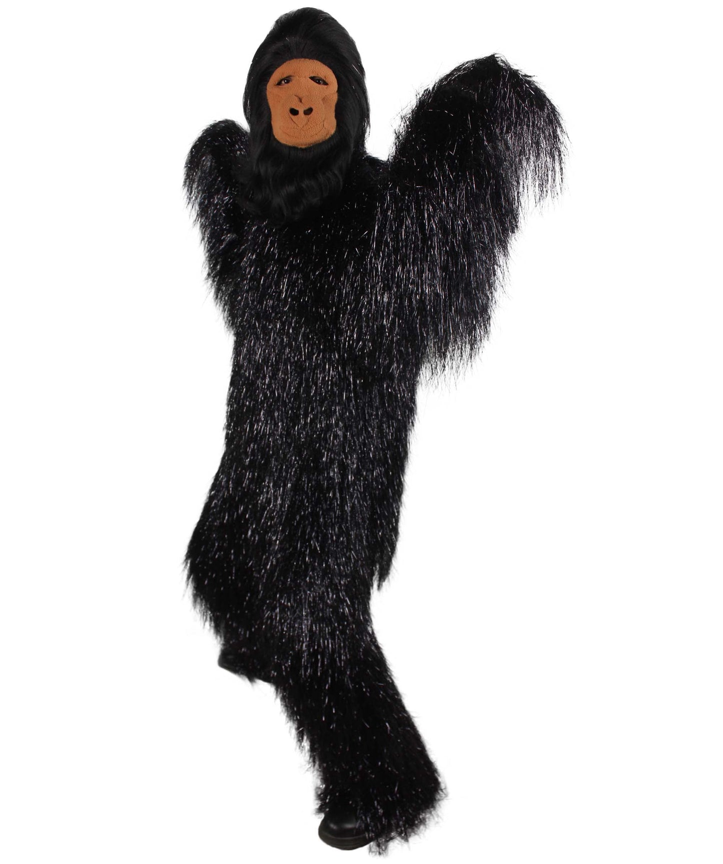 Black Ape Mask and Bodysuit Costume