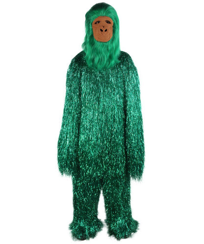 Green Ape Mask and Bodysuit Costume