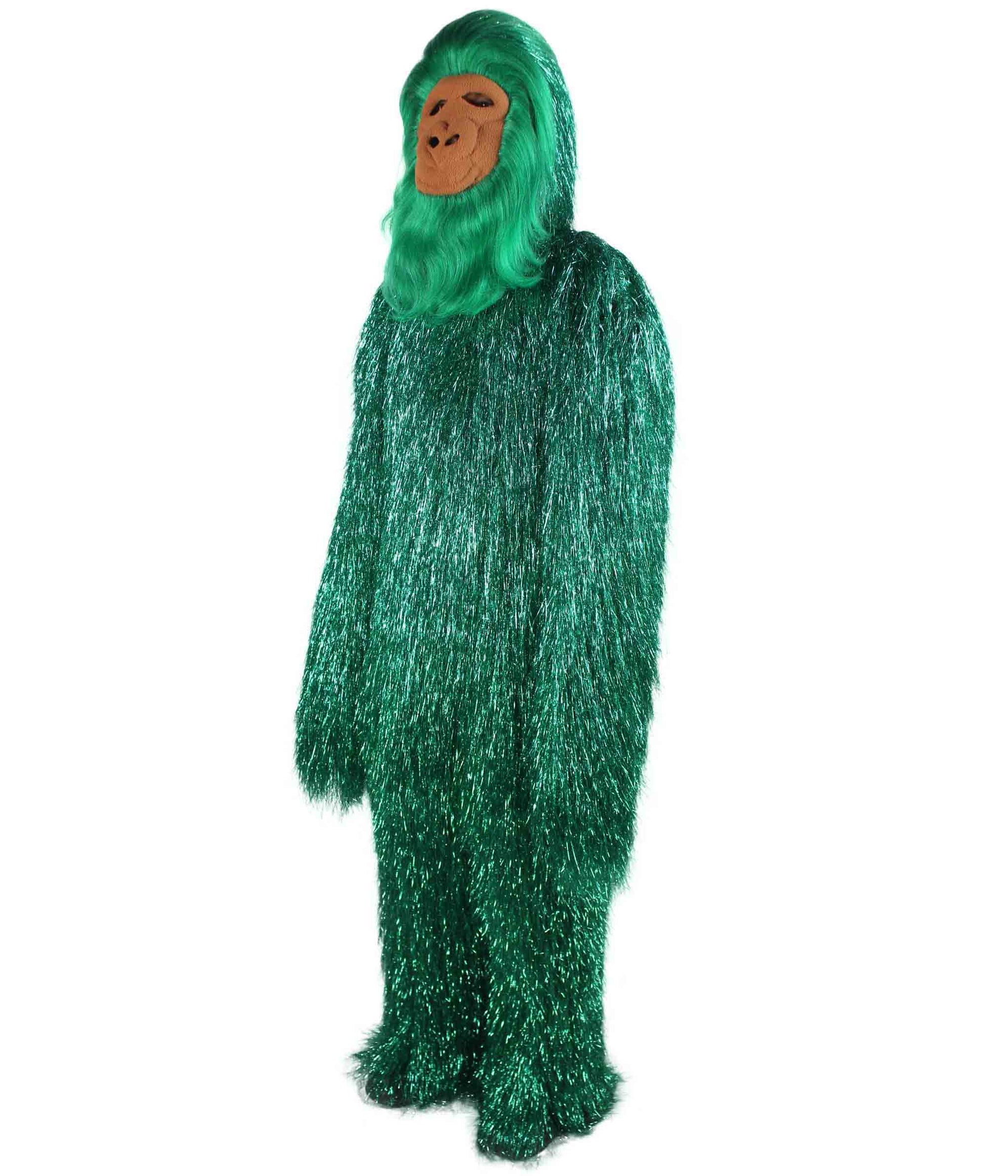 Green Ape Mask and Bodysuit Costume