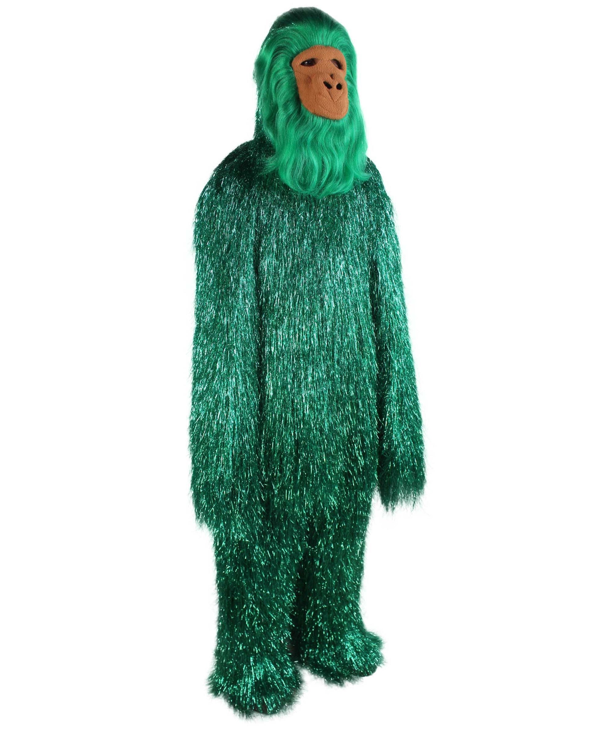 Green Ape Mask and Bodysuit Costume