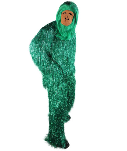 Green Ape Mask and Bodysuit Costume