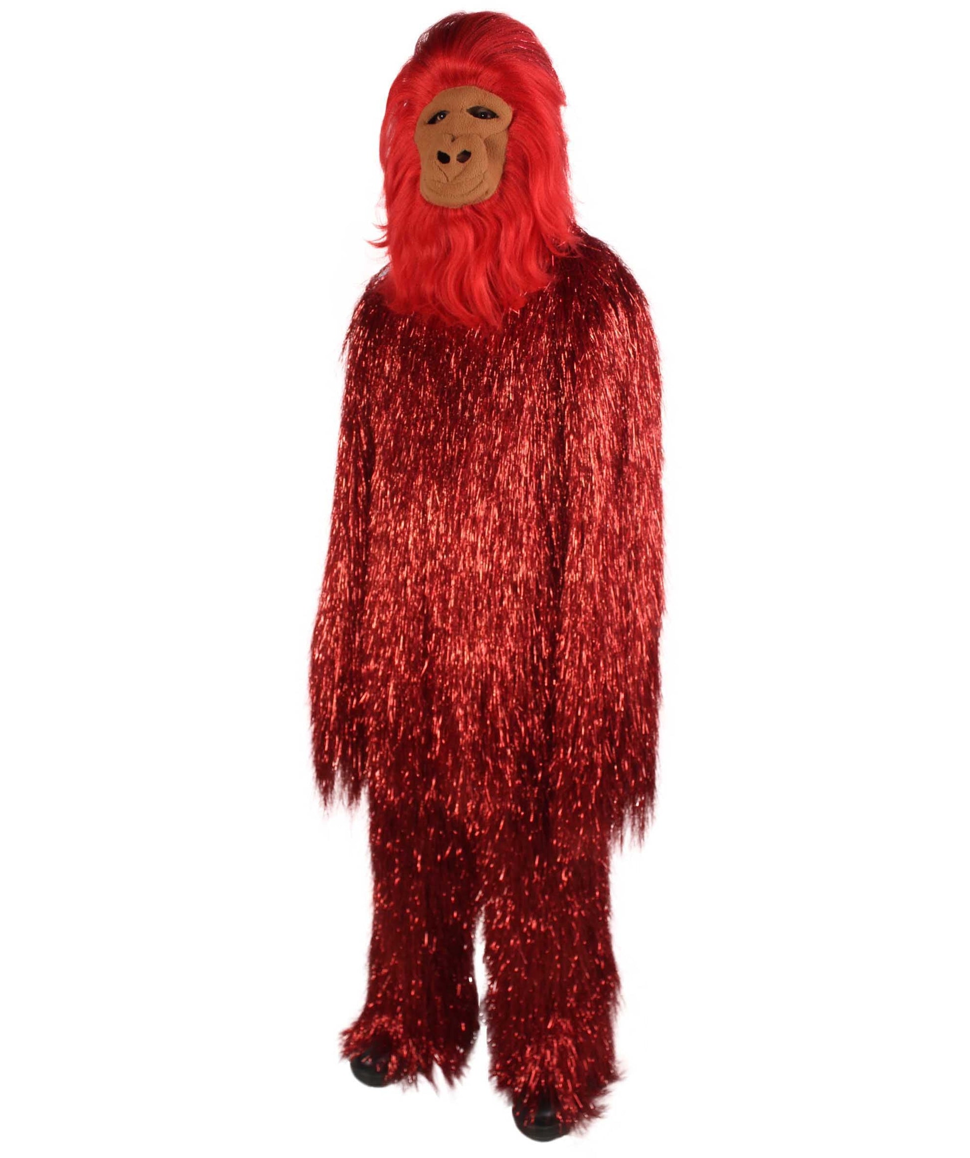 Red Ape Mask and Bodysuit Costume