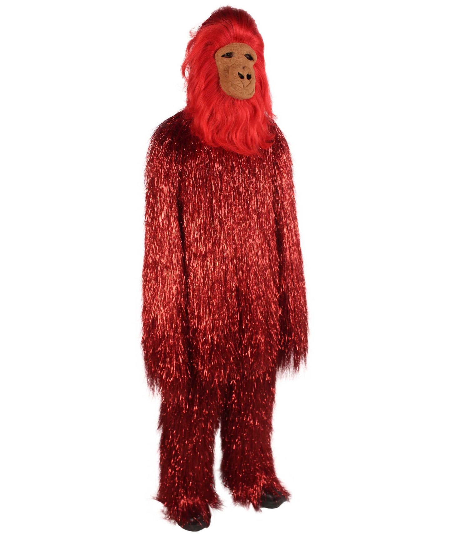 Red Ape Mask and Bodysuit Costume