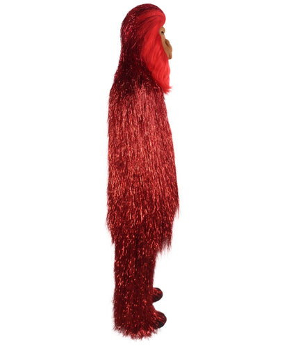 Red Ape Mask and Bodysuit Costume