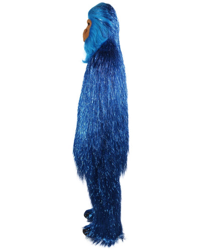 Blue Ape Mask and Bodysuit Costume