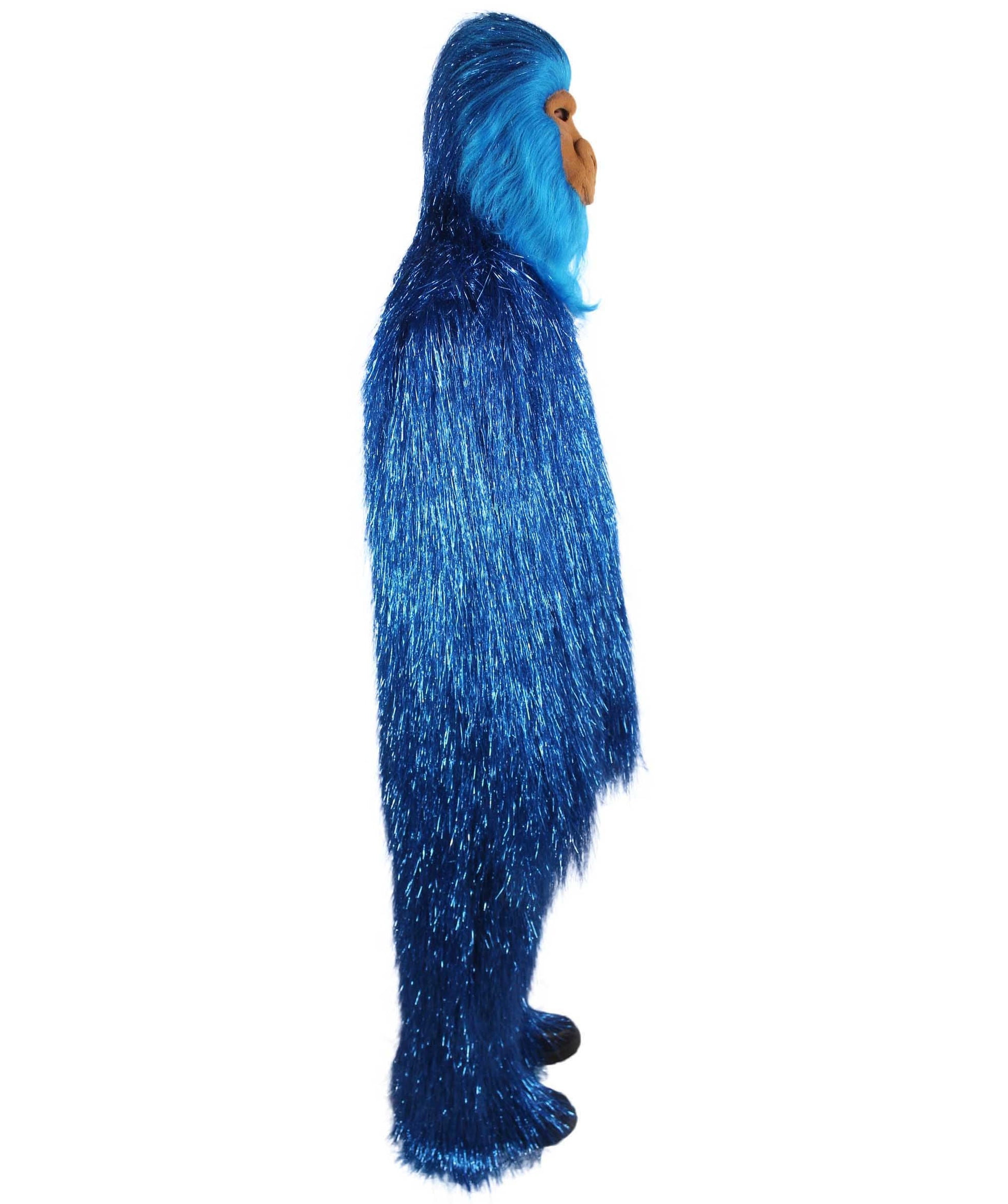 Blue Ape Mask and Bodysuit Costume