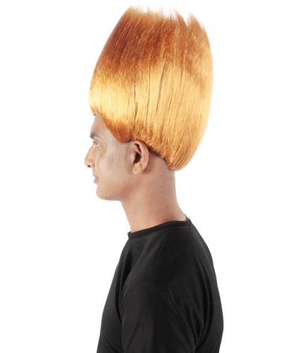 Adult Unisex Halloween Troll wig ||Golden Brown