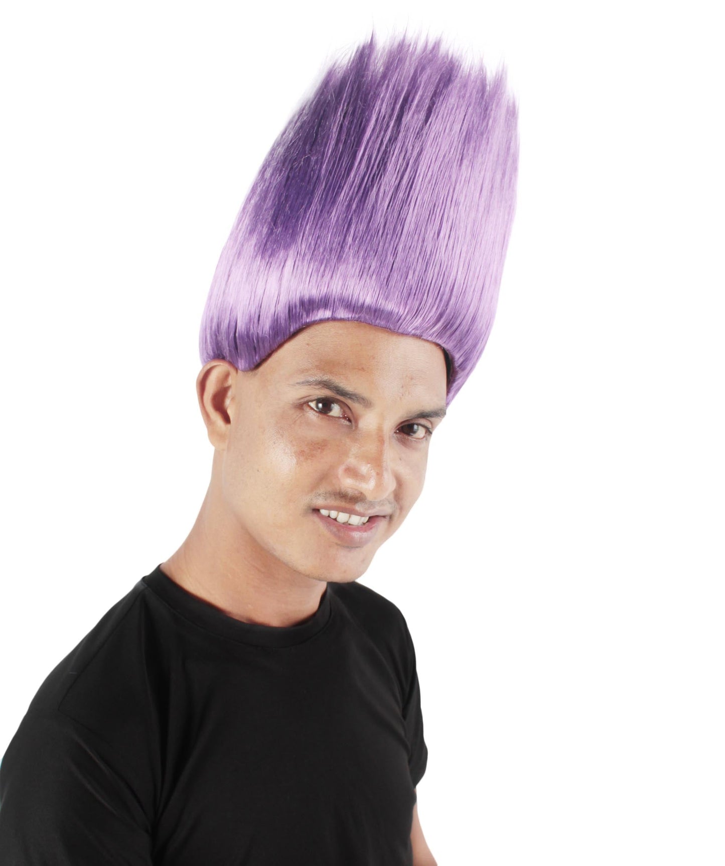 Adult Unisex Halloween Troll wig || Dark Purple