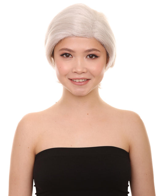 Women's Old Lady Grey Wig