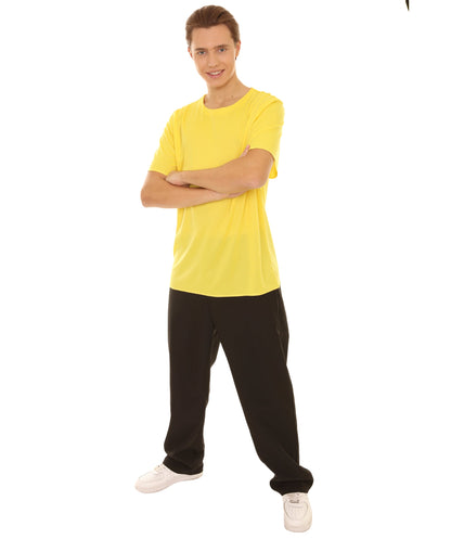 Men's TV/Movie Costume | Yellow Fancy Costume