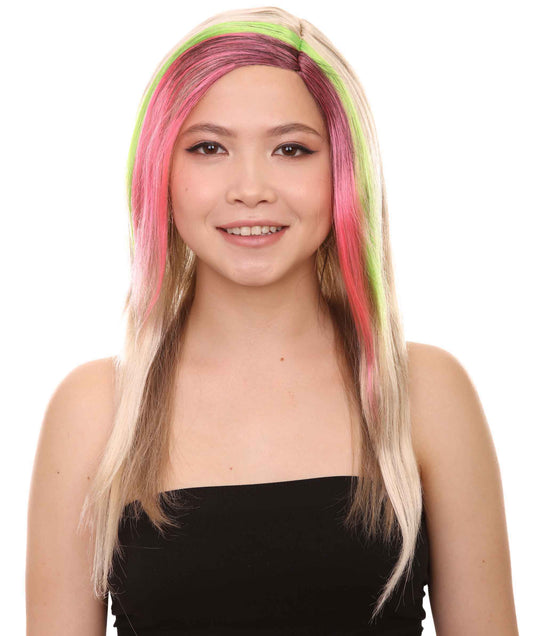 Tri-Color Unisex Wig