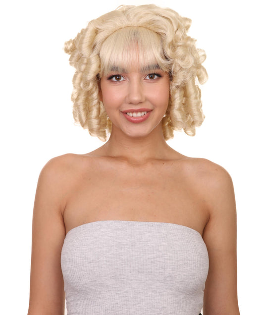 Blonde Colonial Lady Wig