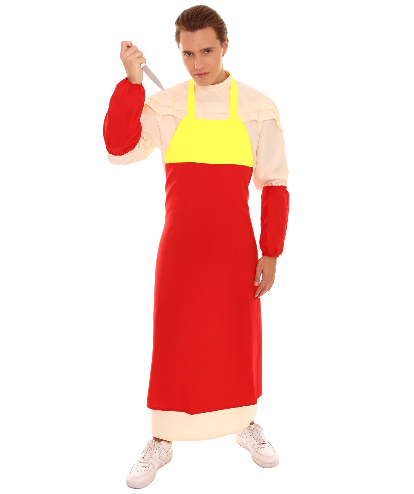 Men's Lab Technician TV/Movie Costume | Multi Fancy Costume