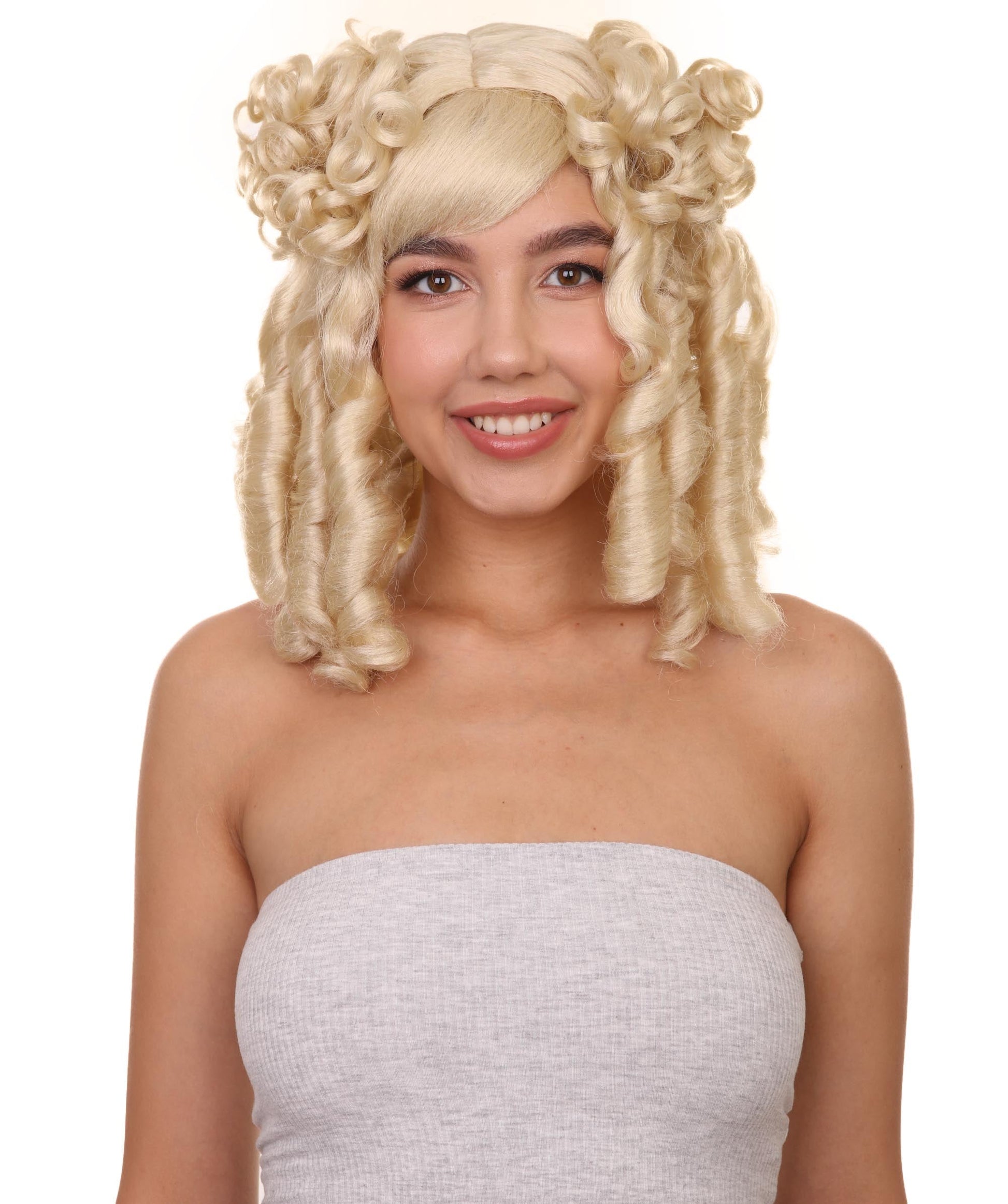 Colonial Lady Blonde Wig