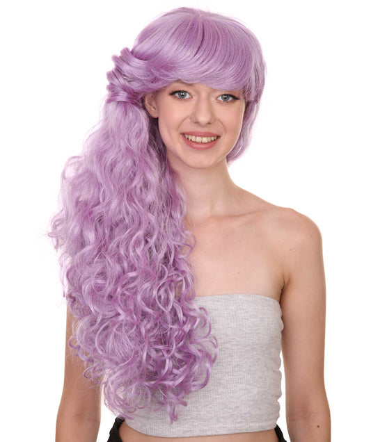 Light Purple Halloween Wig