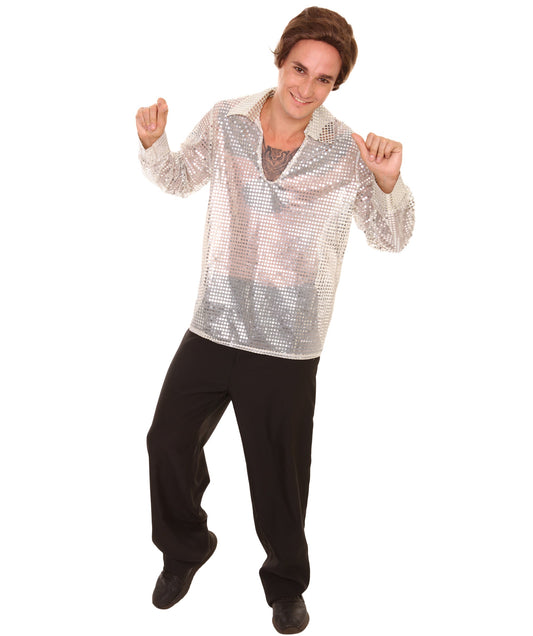 70's Disco Sequin Shirt Costume