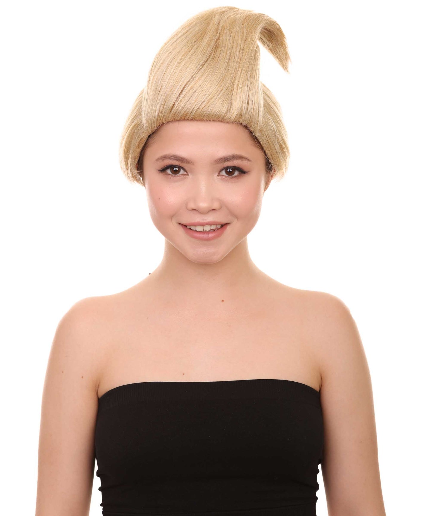 Womens Superhero Captain Wig | Blonde TV/Movie Wigs | Premium Breathable Capless Cap