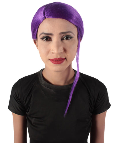 Purple Premium Celebrity Wig