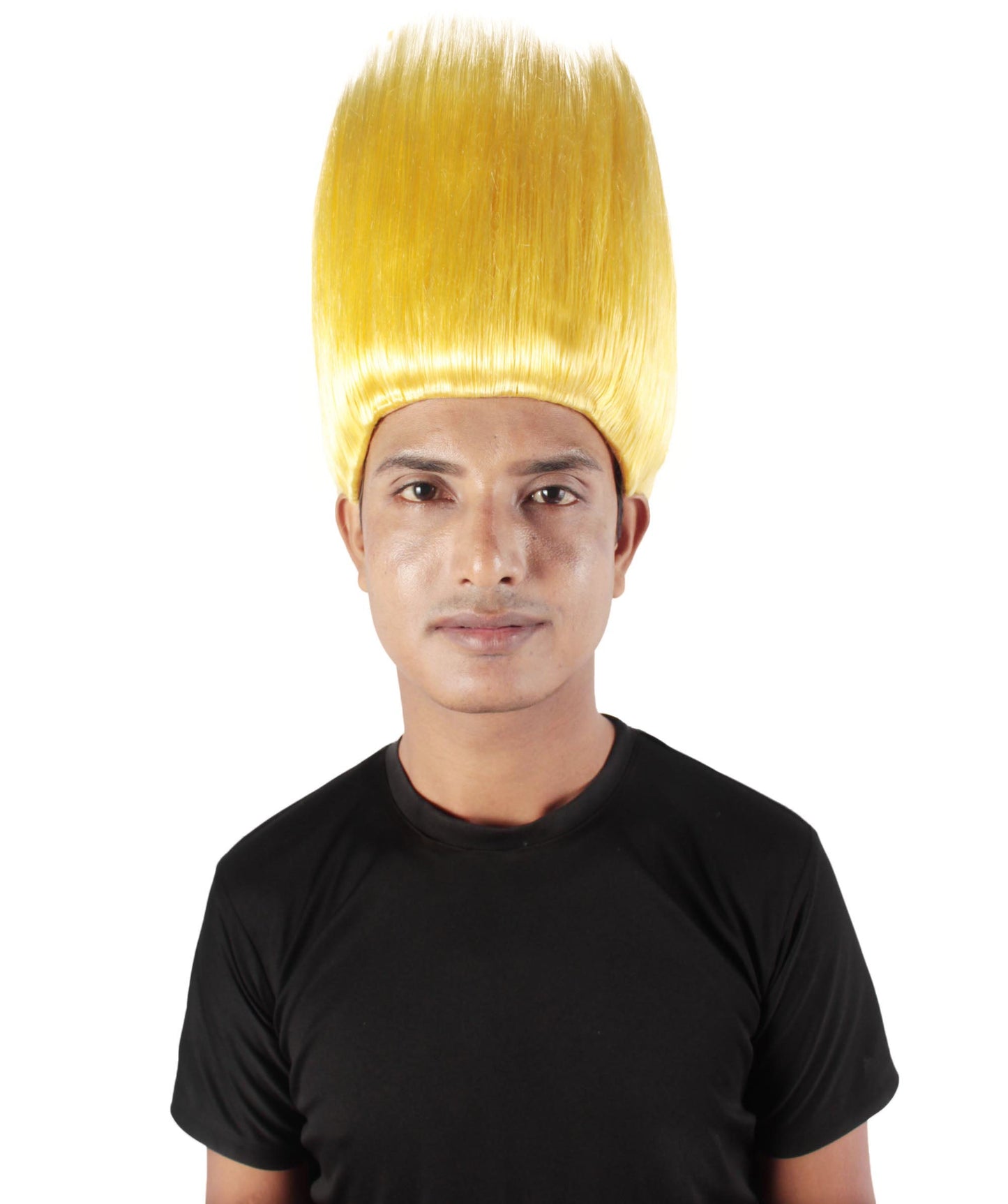 Adult Unisex Halloween Troll wig || Light Yellow