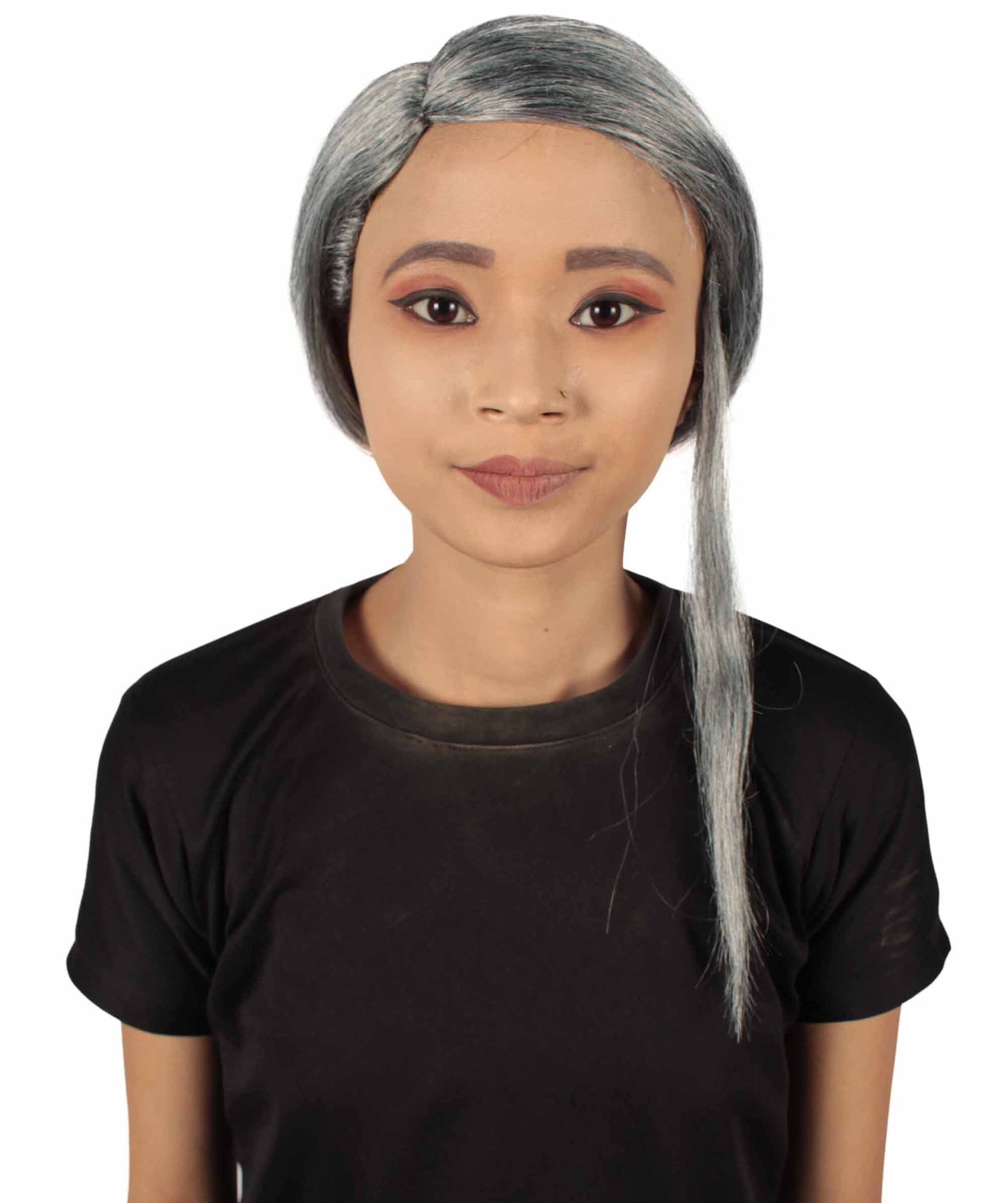 Dark Grey Premium Celebrity Wig 