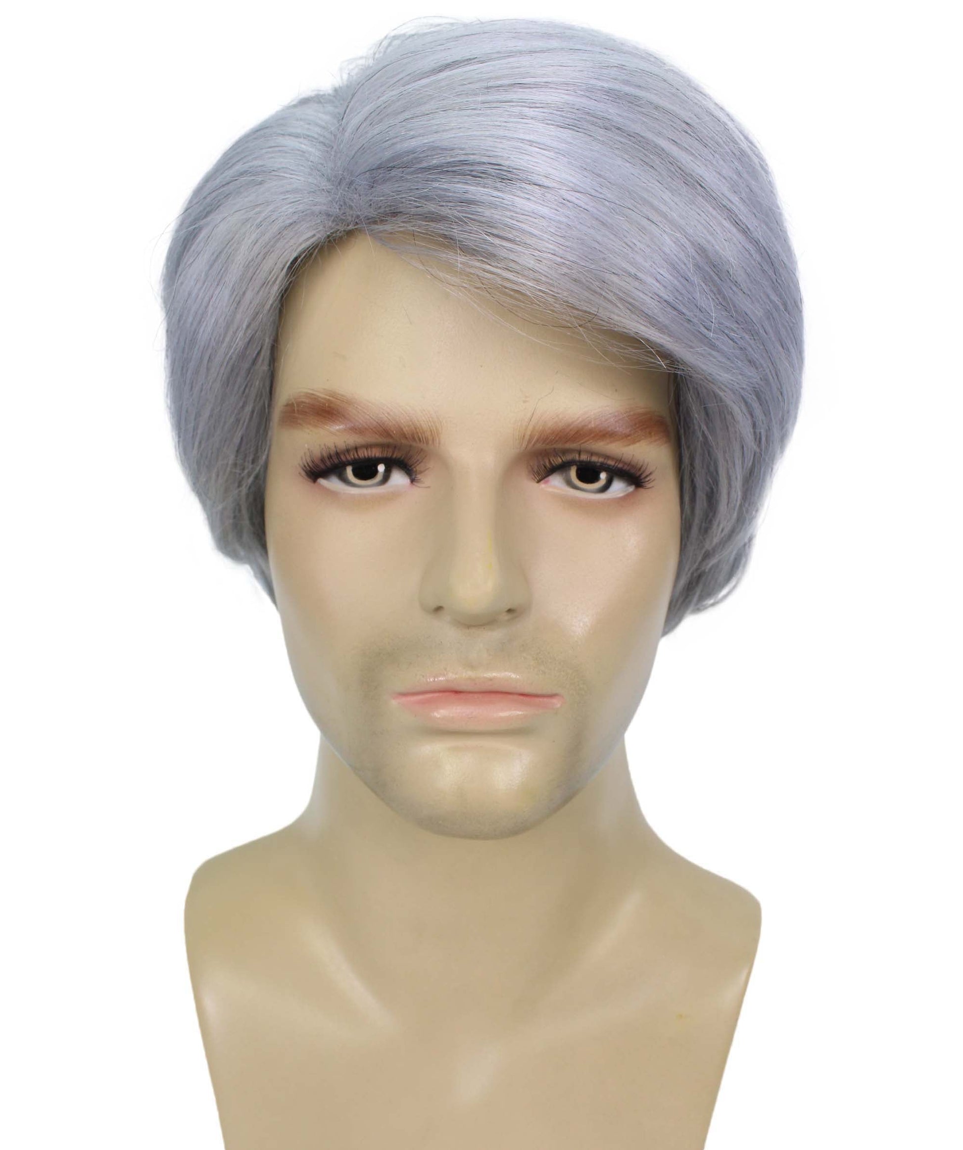 Dark Grey Mens Multiple Colors Celebrity Singer Wig