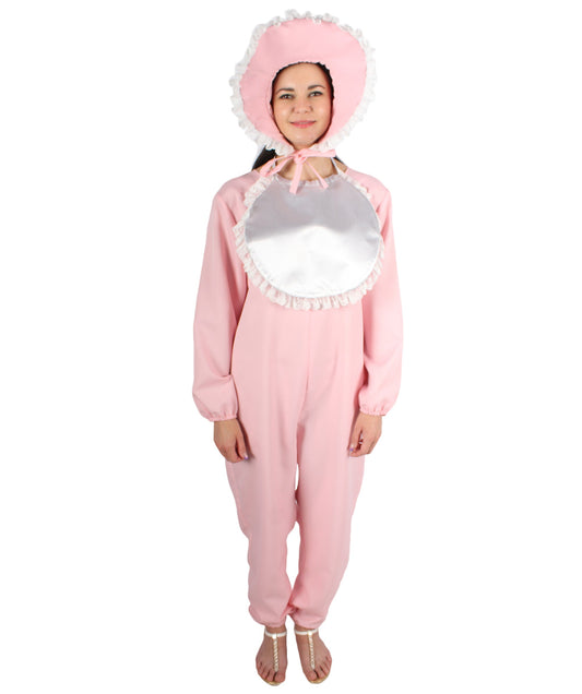 Pink and White Big Bunny Costume