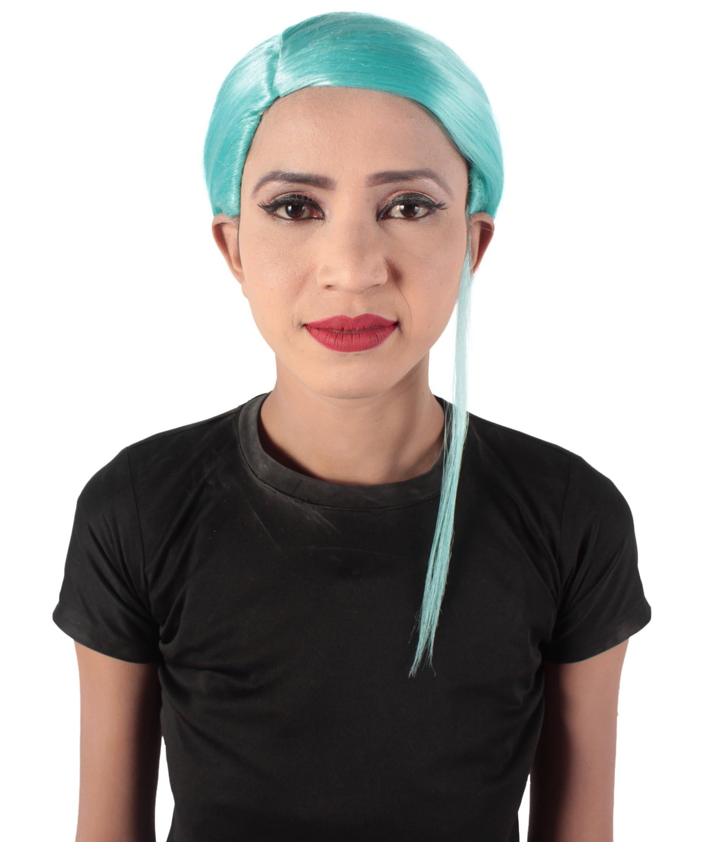 Light Blue Premium Celebrity Wig 