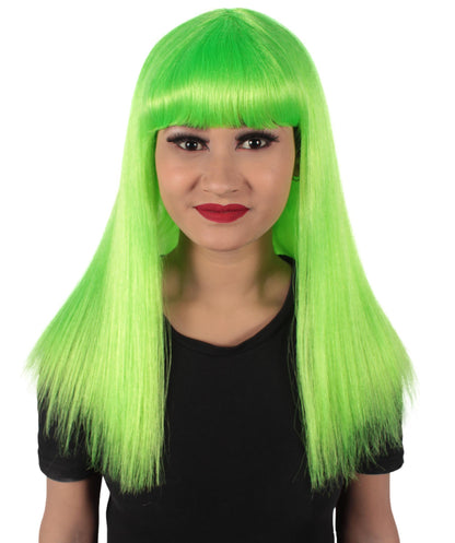 Light Green Straight Length  Diva Wig