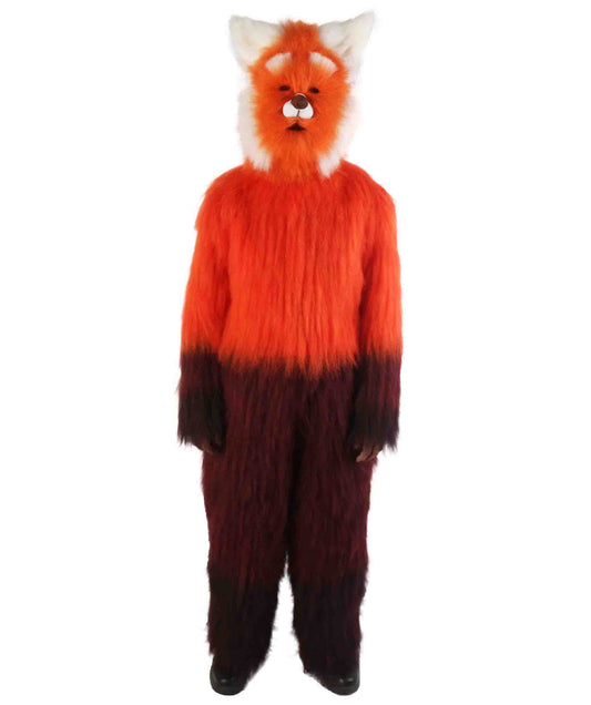 Unisex Animated Movie Panda Red Costume,