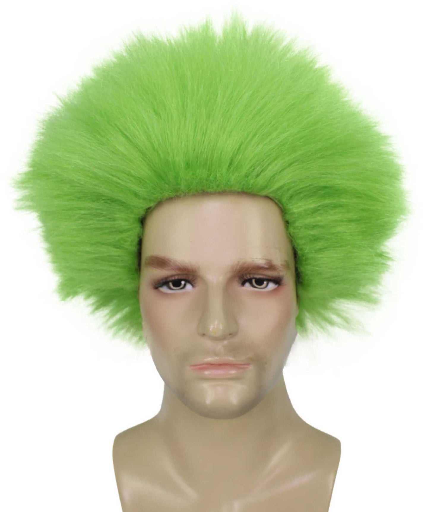 Lime Green Fuzzy Spiky Johnny Werewolf