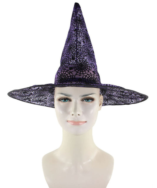 Purple & Black Witch Hat