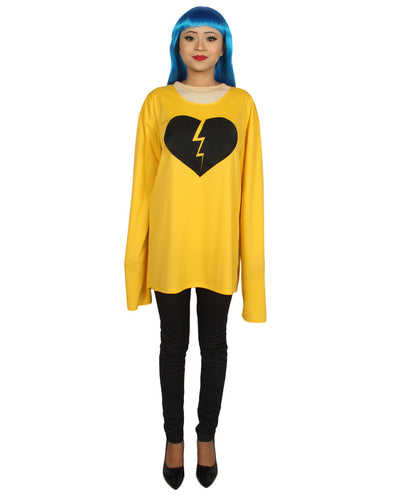 Yellow My Heart Is Broken Long Sleeve Costume