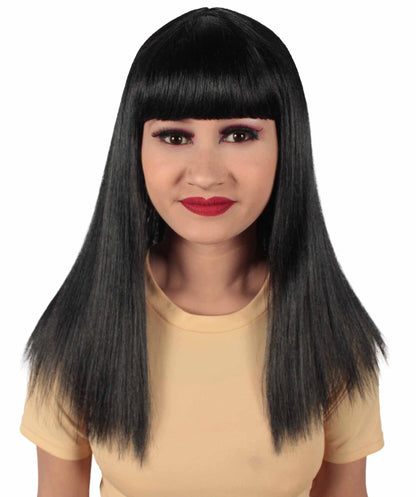 Black Straight Length  Diva Wig