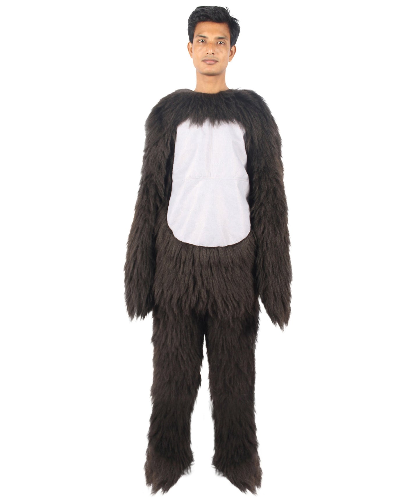 HPO Black and Grey Gorilla Costume | Long Synthetic Fibers