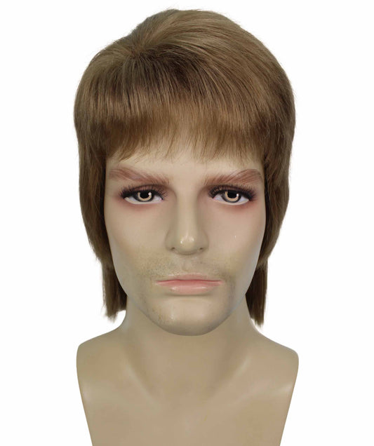 70's Rock Star Light Brown Wigs