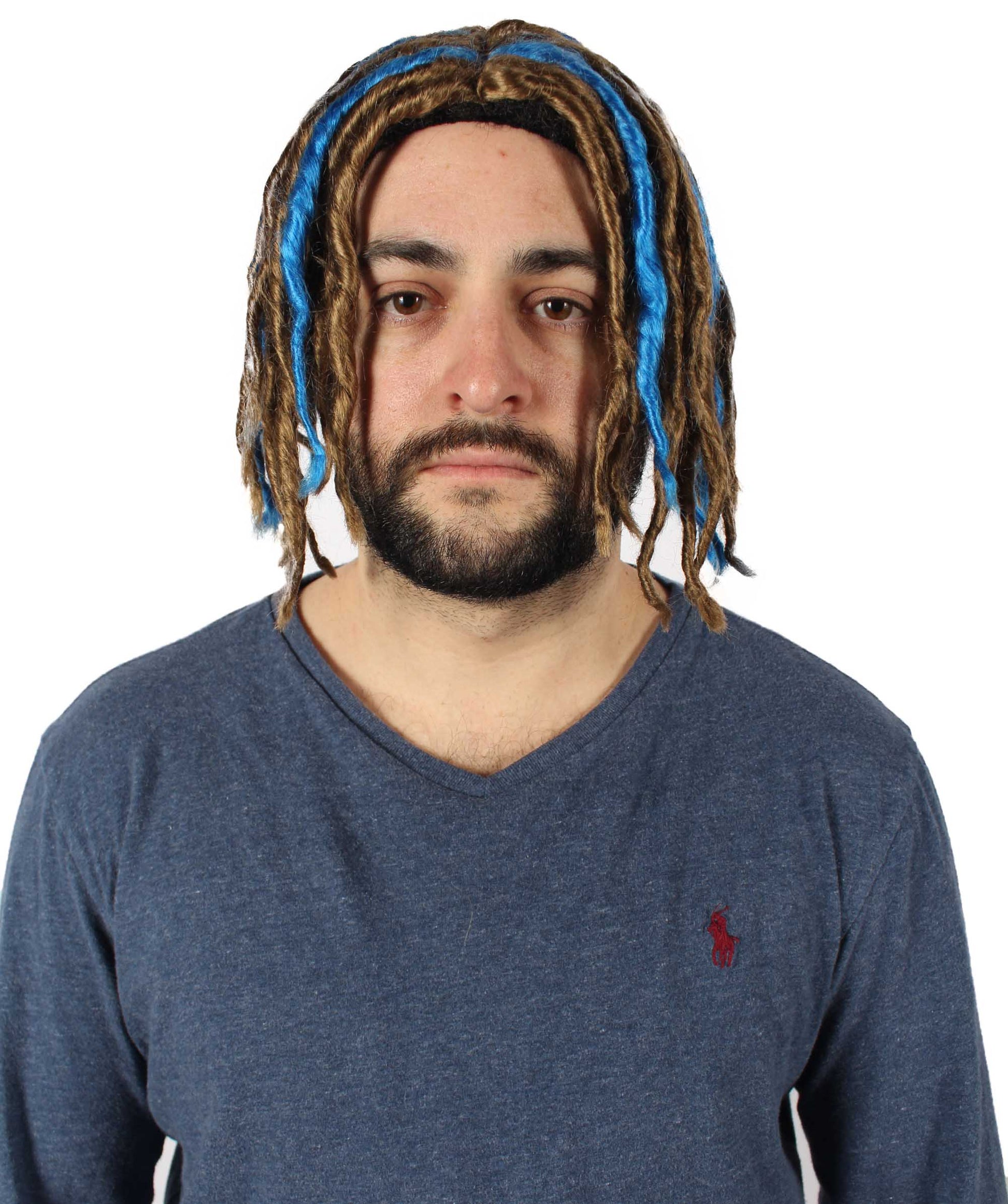  Multiple Pump Hefner Rapper Dreadlock Wig