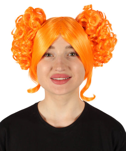 Orange Candy Girl Wig