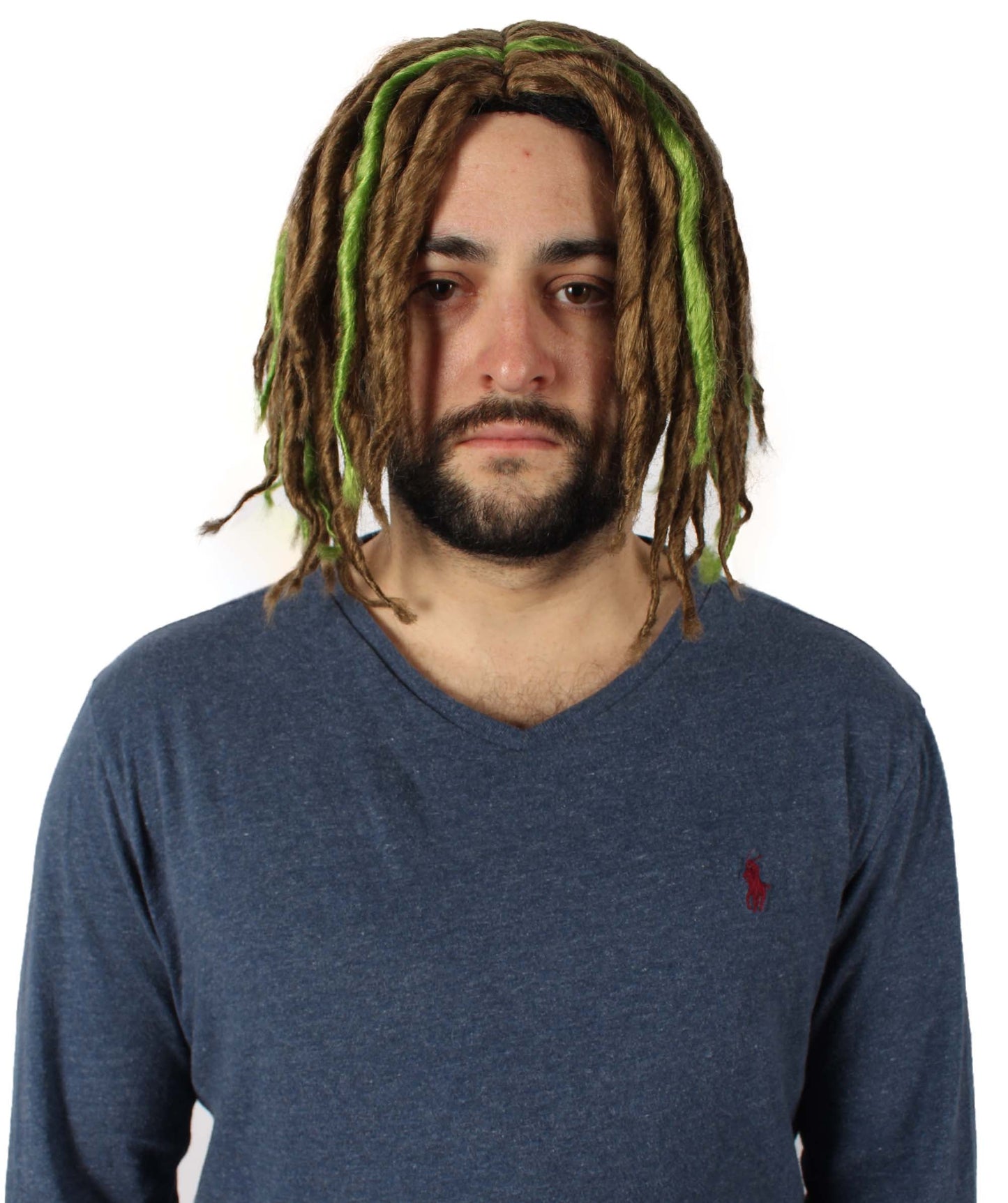  Multiple Pump Hefner Rapper Dreadlock Wig