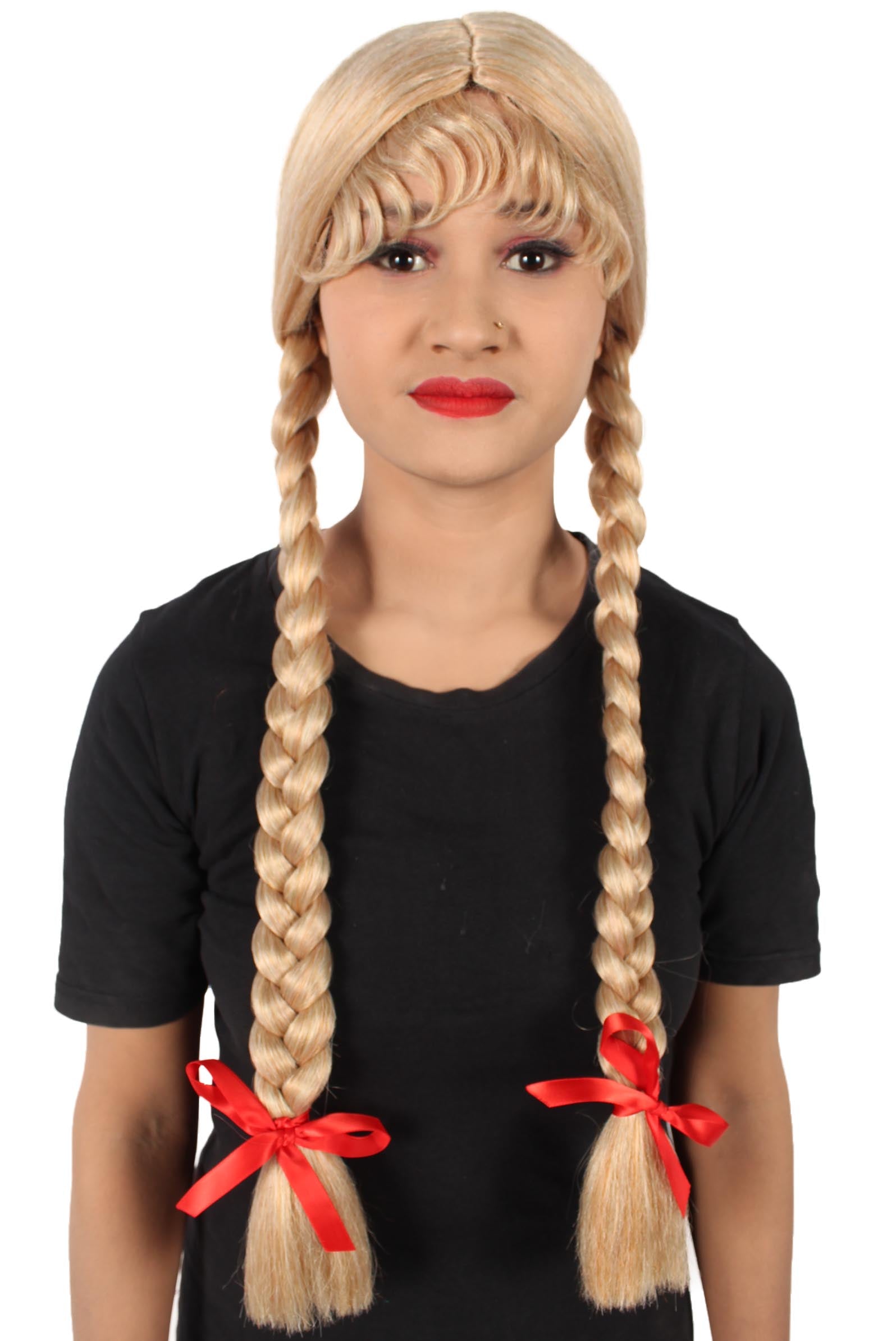 Strawberry Blonde Multiple Colors Option Long Braided Wig